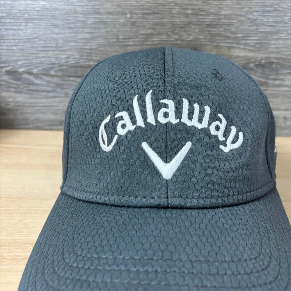 Callaway‎ Hat Cap Strap Back Gray Performance Golf Scott Dirck Adjustable